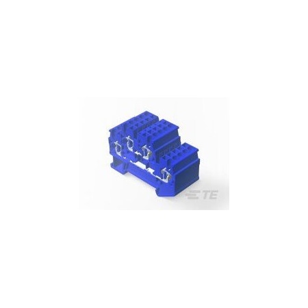 Te Connectivity Terminal Block, 20 A, 600 V AC, 12 AWG 2271558-2